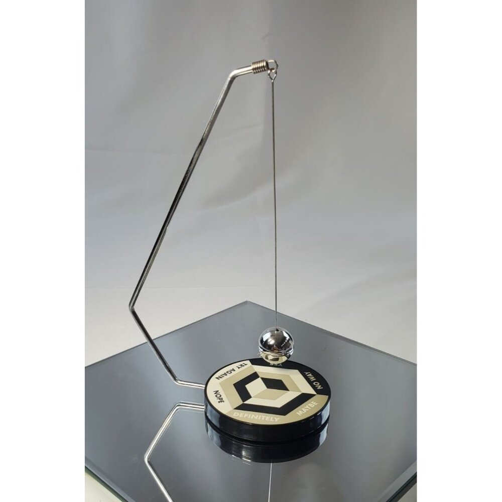 Kikkerland Decision Maker Magnetic Swinging Pendulum Game Desk Office